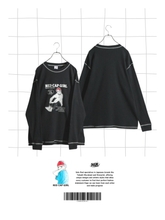 RED CAP GIRL Front Stitch Printed Sweatshirt